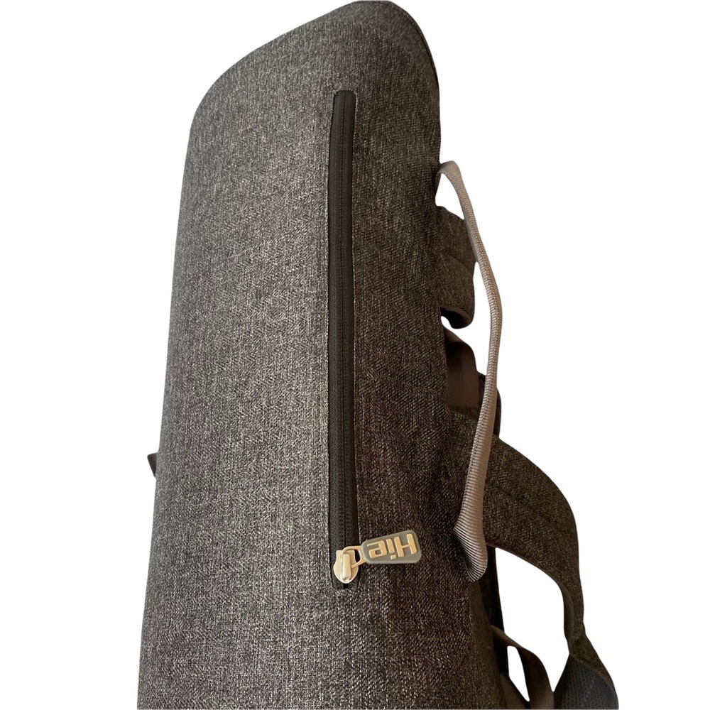 Gray Hie by Grovia Diaper Bag Backpack Travel Large - Picture 5 of 11